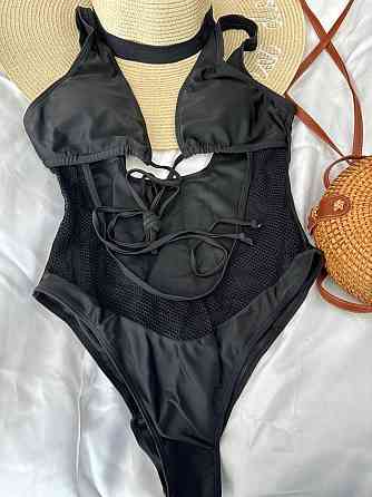 Купальник женский цельный Черный S Харьков