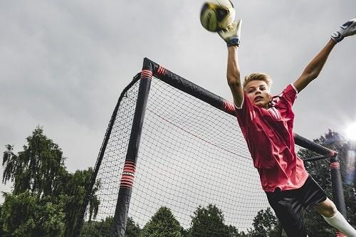 Врата футбольные Hudora Pro Tect 300 х 200 см, черные Киев - изображение 8