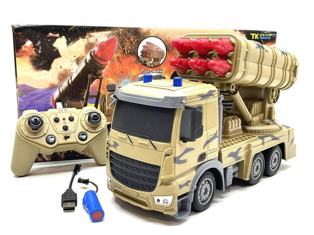 Машина на радіокеруванні TK Group Ракетна установка звук підсвічування (TK 291-12) Чернігів - фото 7