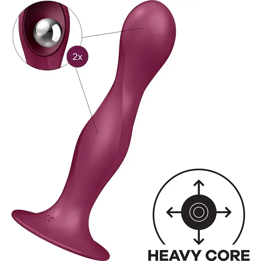 Дилдо Satisfyer Double Ball-R Red Львів - фото 2