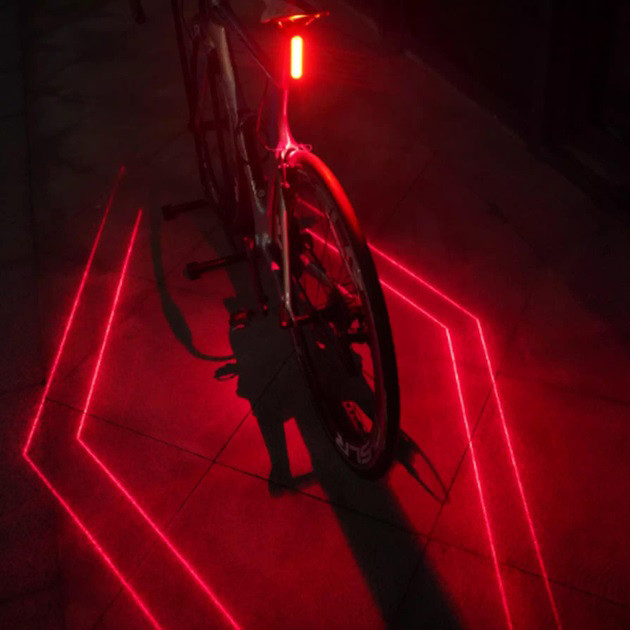 Велосипедный фонарь с сигналом LEADBIKE LD77-LS-4 LED, Мигалка для велосипеда на батарейках HJ-39 Львов - изображение 15