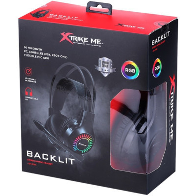 Наушники Xtrike ME GH-709 RGB Black (GH-709) Винница - изображение 5