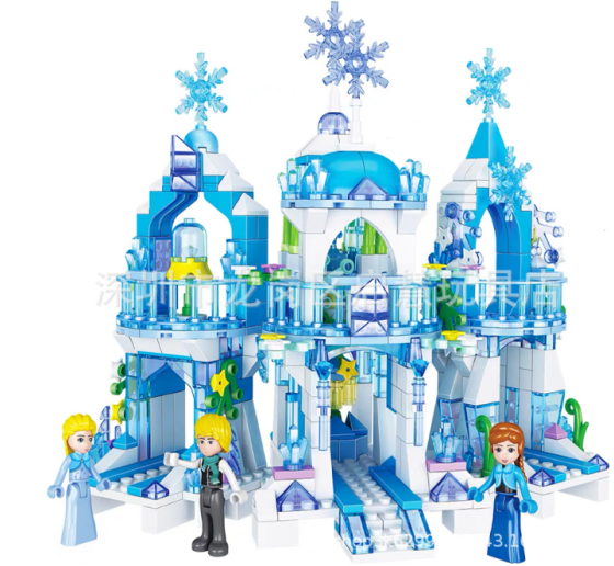 Дитячий конструктор Крижане Серце Принцеса Frozen замок Лего Ельза для дівчаток ( 22439 ) Харків