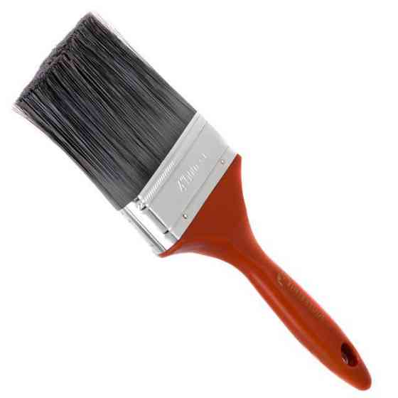 Пензель флейцева "Лакра", 102*20*83 мм, пластикова ручка INTERTOOL KT-1502 Київ