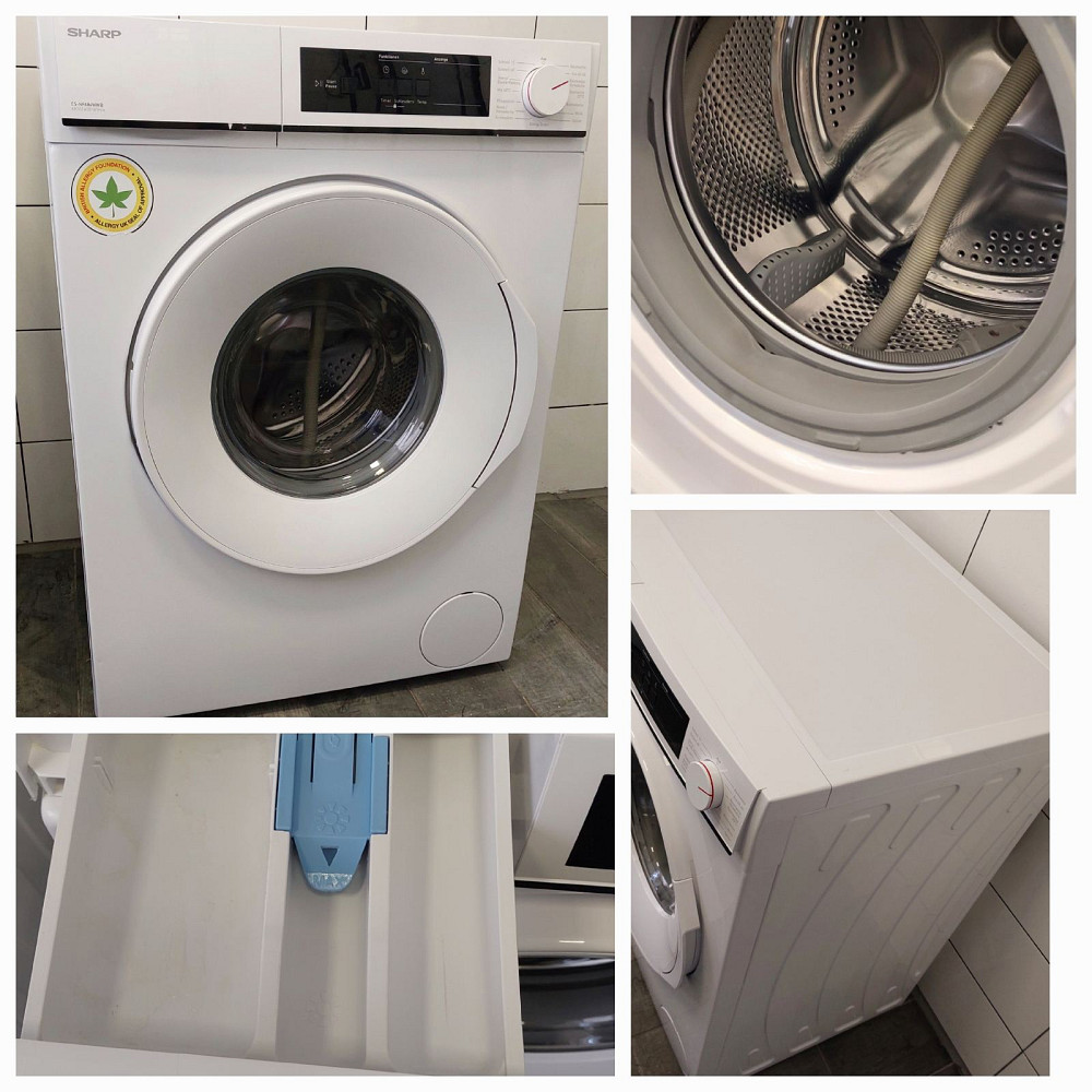 Пральна машина Sharp ES-NFA84WWB (Б клас) Луцьк - фото 1
