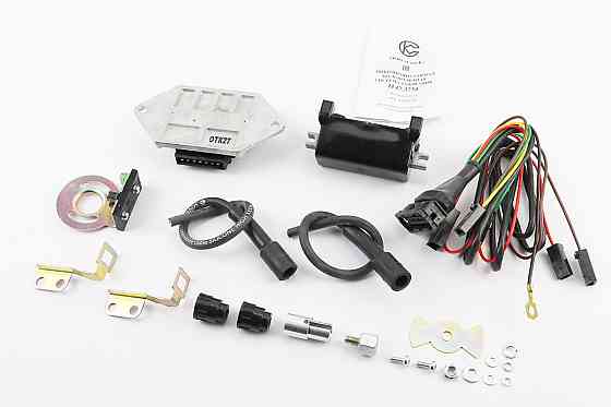 БСЗ / мікропроцесорна система запалювання 1147.3734, з новою котушкою 1135.3705М 6-12V Юпітер, з силіконовими бронепроводами і надсвічниками Киев