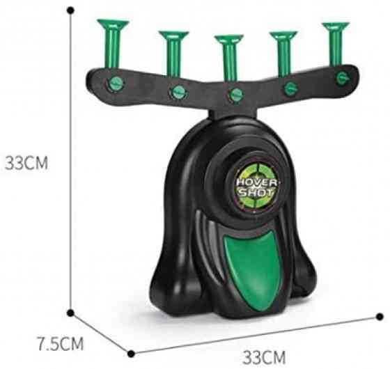 Інтерактивна гра Повітряний тир пістолет з дротиками і літаючими мішенями Вінниця