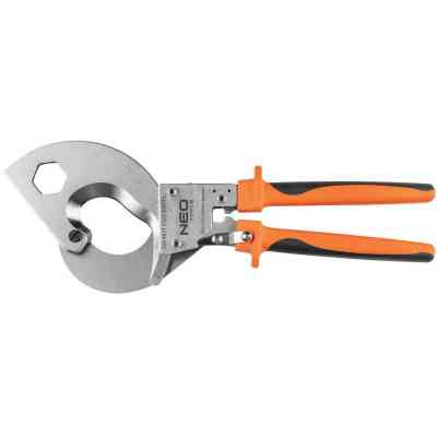 Кабелерез Neo Tools для медных и алюминиевых кабелей, 400 мм, с трещоткой (01-401) Винница