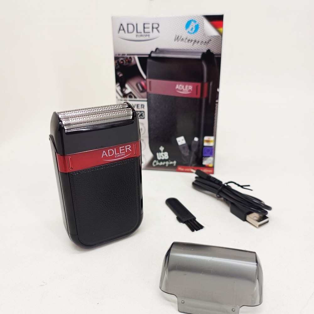 Професійна електробритва з насадками, Акумуляторний прилад для видалення волосся, Портативна бритва JM-50 Львів - фото 7