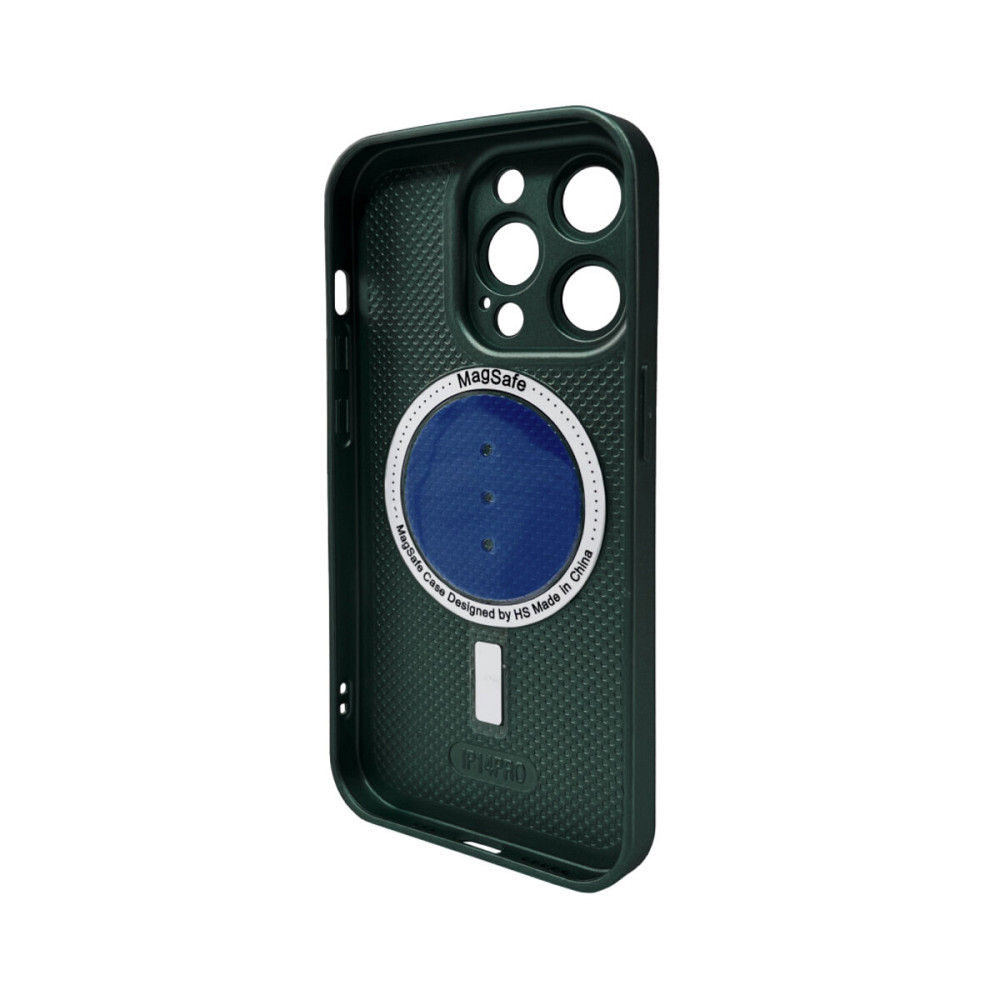 Чохол для смартфона AG Glass Matt Frame Color MagSafe Logo for Apple iPhone 15 Pro Cangling Green Киев - изображение 2