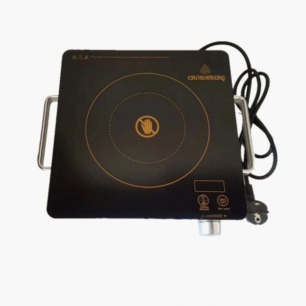 Бытовая переносная электроплита Crownberg CB-1325, Плиты настольные для кухни переносные IE-90 Львов - изображение 11