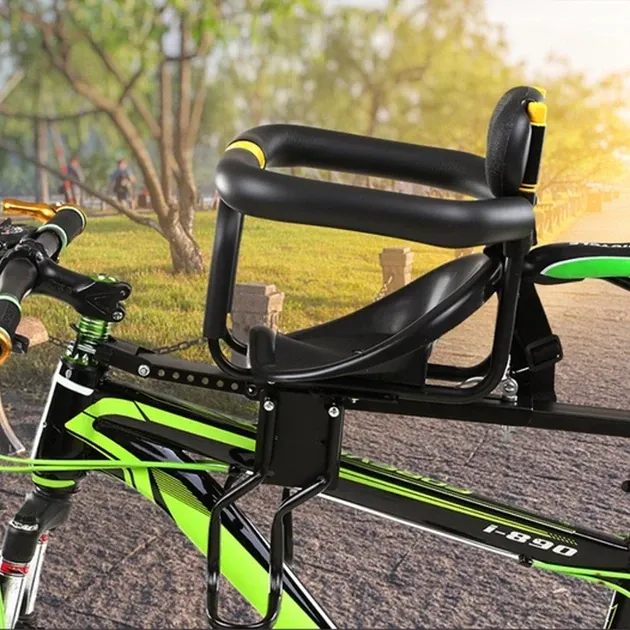 Велокресло детское универсальное с креплением на раму черное (ZY-006) Бровары - изображение 9