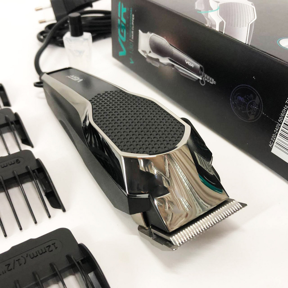 Тример для самостійної стрижки волосся VGR, Машинка для стрижки волосся з універсальним живленням MP-30 Львів - фото 3