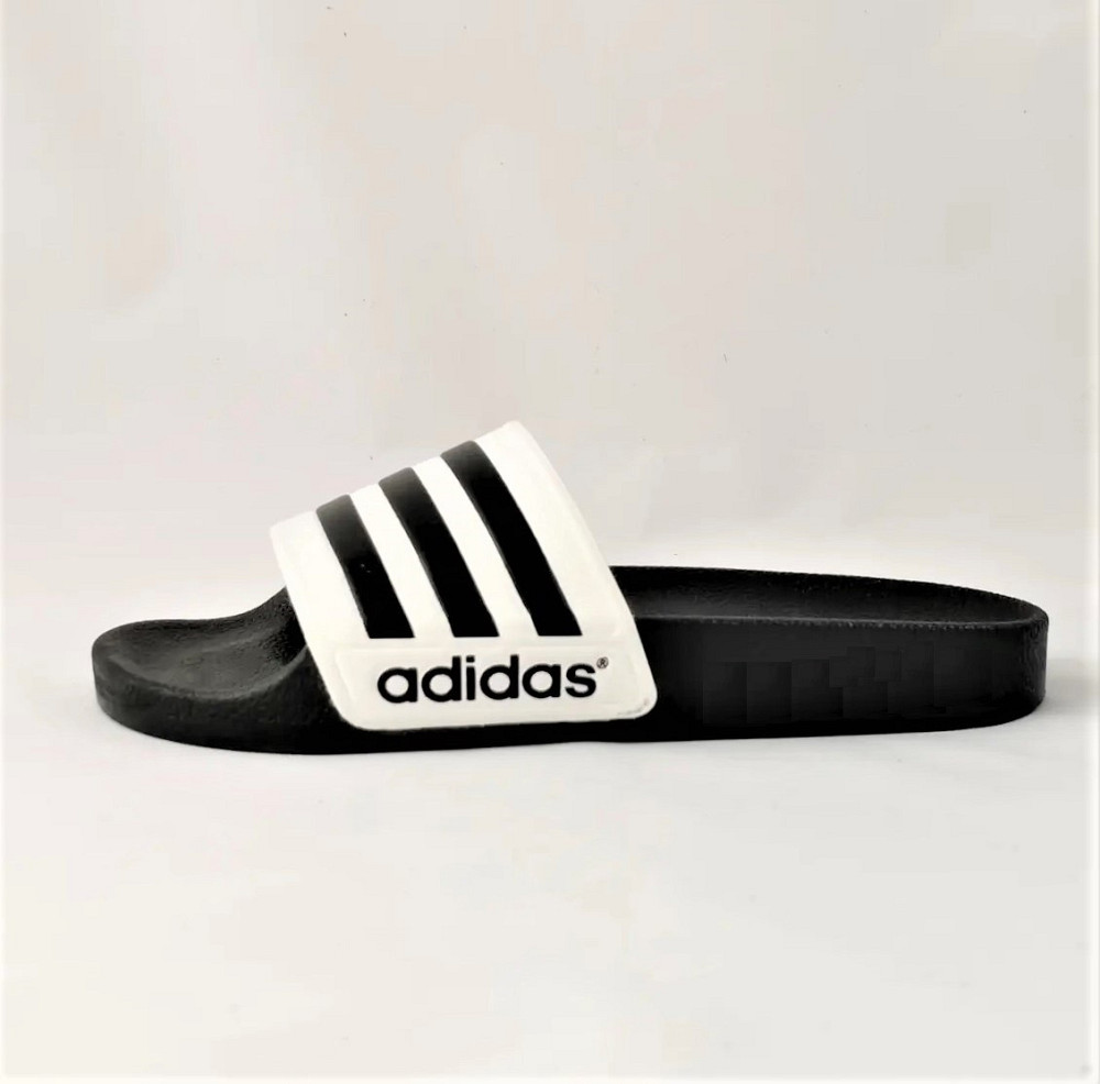 Шльопанці Капці Adidas Сланці Адідас Білі Жіночі Чорні (розміри: 36,37,38) Дніпро - фото 5