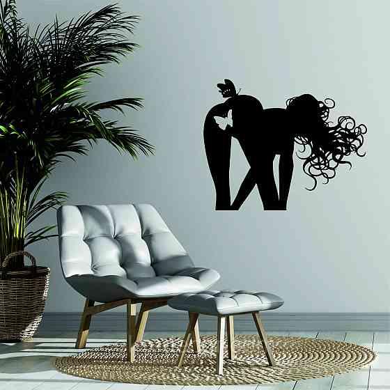 Декоративное настенное Панно «Силуэт женщины», Декор на стену Киев