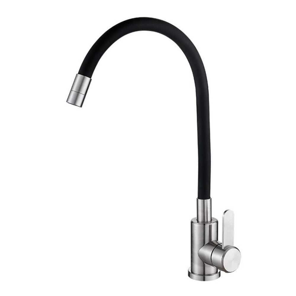 VALESO Кухонний змішувач гнучкий VALESO KT 90 Чорний Киев - изображение 1