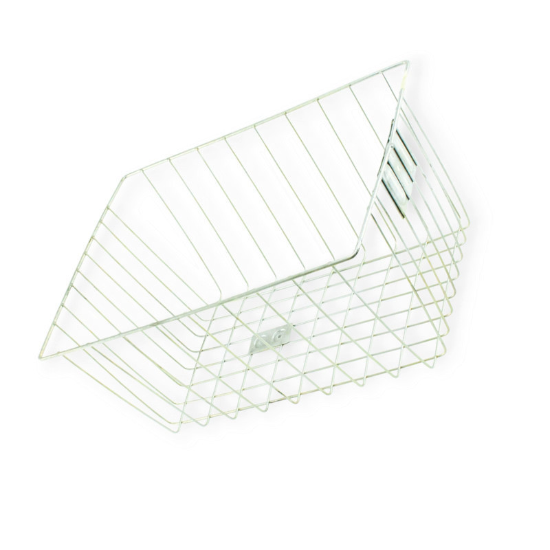 Велокорзина заддняя белая (без крепления) ХВЗ Мукачево - изображение 1