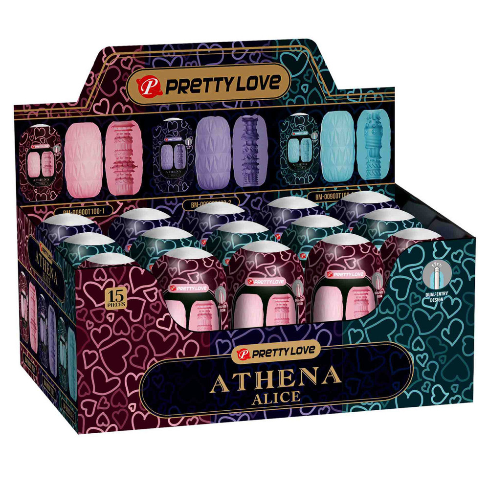 Набор из 15 шт мастурбаторов Pretty Love - Athena ALICE, BM-00900T100H Sex Aura Киев - изображение 9