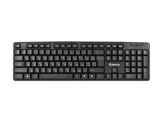 Клавіатура дротова Element HB-520 USB чорний ТМ DEFENDER Київ