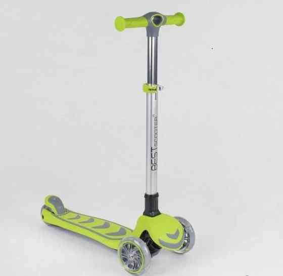 Самокат трьохколісний Best Scooter 46987 Салатовий Чернігів