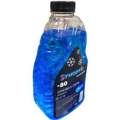 Омыватель автомобильный Synoptic Чорний Лід (-80) 1л ПЕТ (4820215595605) Винница