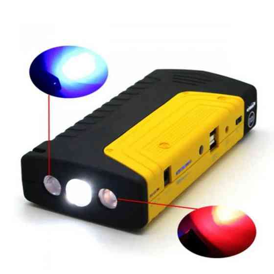 Бустер для зарядки автомобиля, Пуско-зарядное устройство с фонариком, Пуско зарядное устройство WV-96 Львов