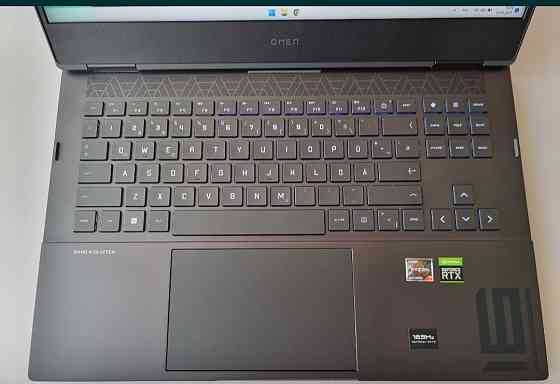 Ноутбук: HP OMEN 16 R7 6800H/RTX3070 TI/RAM16Gb/SSD512Gb/ QHD 165Hz Харків