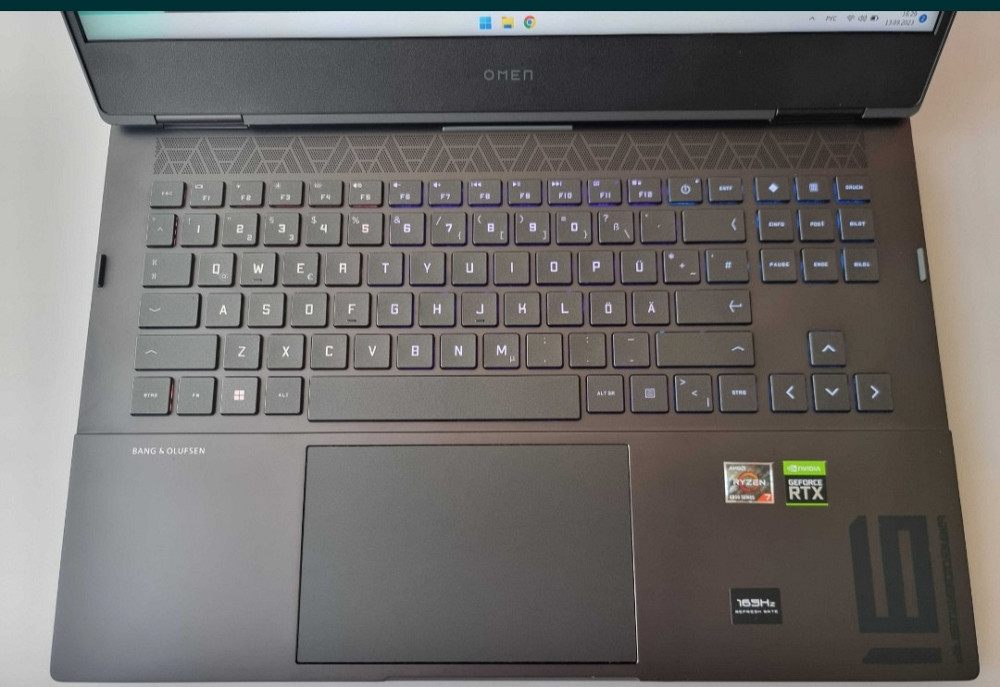 Ноутбук: HP OMEN 16 R7 6800H/RTX3070 TI/ RAM16Gb/SSD512Gb/ QHD 165Hz Харьков - изображение 4