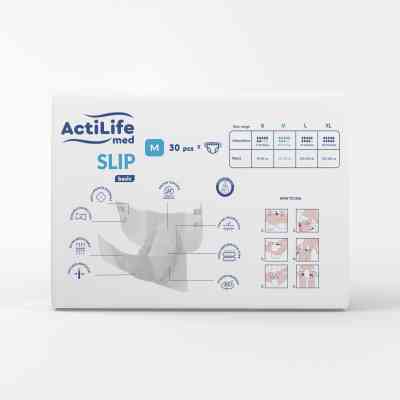 Підгузки для дорослих ActiLife Med Basic M, 30 шт (4820174981679) Вінниця