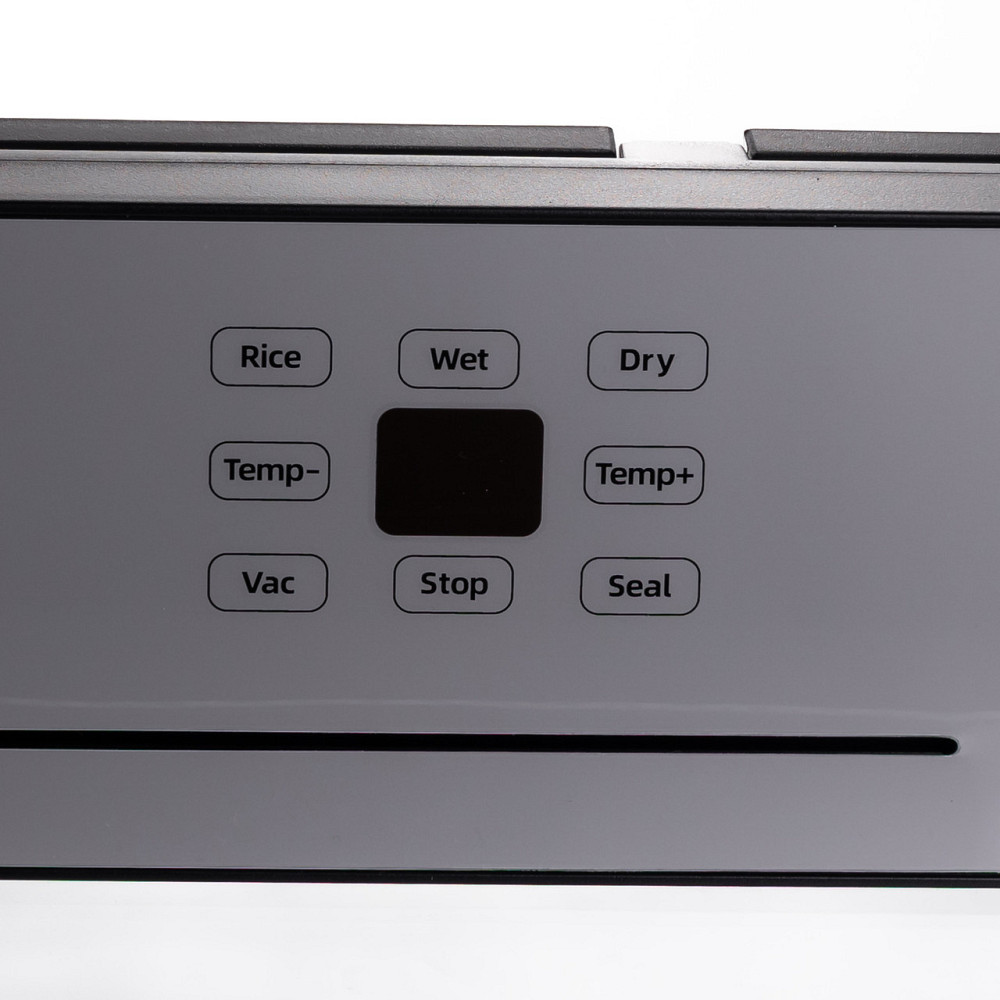 Вакууматор побутовий сенсорний для сухих і вологих продуктів 120 Вт із вбудованим різаком пакувальник вакуумний Сріблястий HP-11-29G Коломия - фото 7