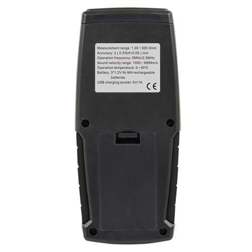 Товщиномір ультразвуковий 1-225 мм WINTACT WT100A Одеса - фото 5