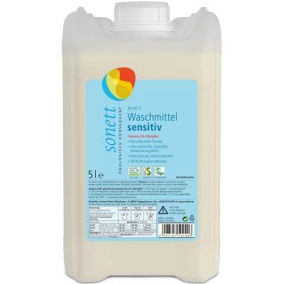 Гель для стирки Sonett Органический Нейтральная серия Концентрат 5 л (4007547502406) Винница - изображение 1