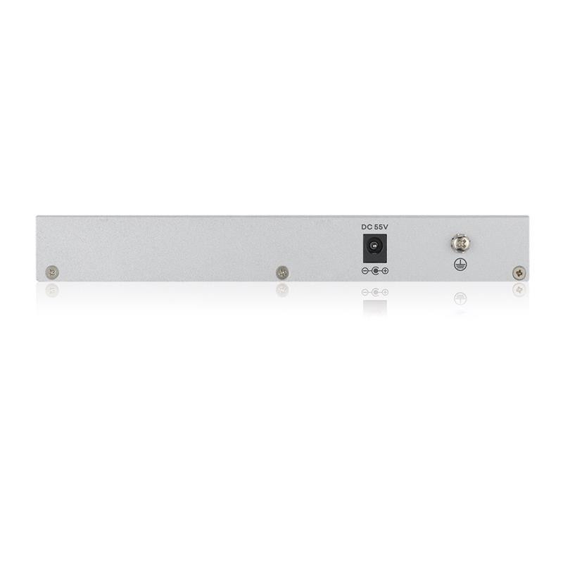 Комутатор ZYXEL GS1200-5HP v2 (GS1200-5HPV2-EU0101F) (1xGE, 4хGE PoE, max 60 W, метал, настільний, безшумний, Харків - фото 3