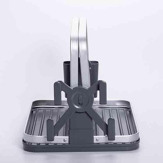 Сушарка складна для посуду двоярусна з піддоном HP-46-11 Коломыя