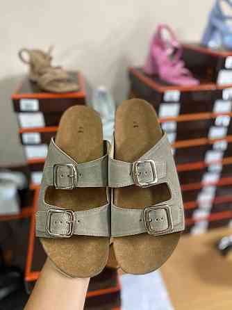 SEE SEVEN Шльопанці жіночі SEE SEVEN 1698 сірі (літо, замша натуральна) (5585) Коломия