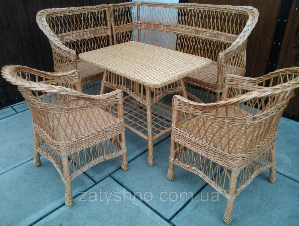 Плетеный уголок на кухню Киев - изображение 1