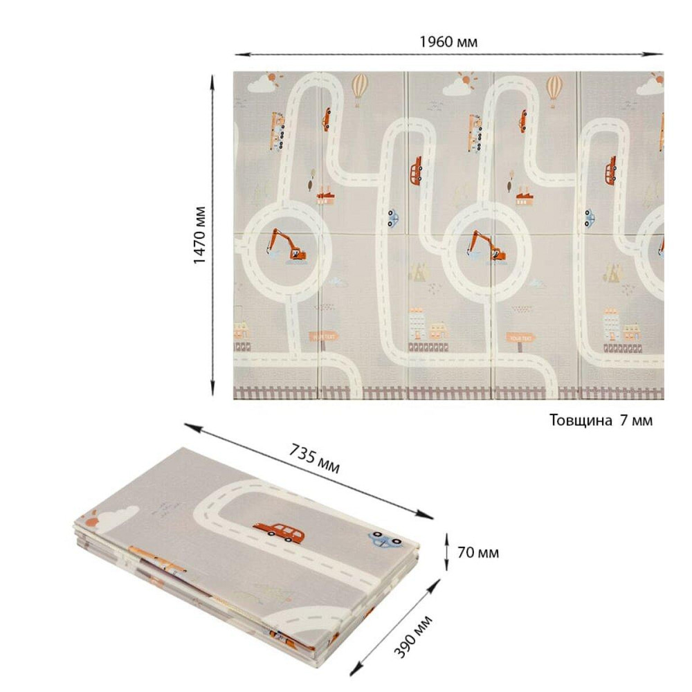 Коврик детский 147cм х 196см х 7мм SW-00003035 Днепр - изображение 3