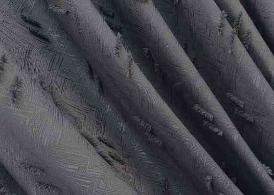 Комплект штор VR-Textil Льон Букле № 1885ш Антрацит 200х290 см 2 шт (32-242) Київ