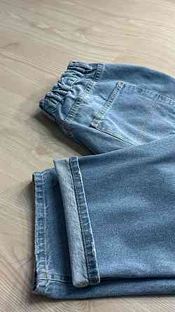 Джинсы женские Its Basic 4148-2 SKATER с резинкой на талии широкие голубые, голубой, 40, 40, 85 см, 108 см Киев