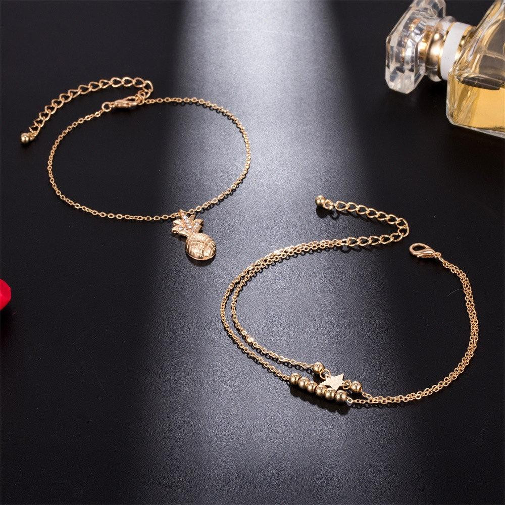 Браслет на ногу летний 2019 Ананас Киев - изображение 3