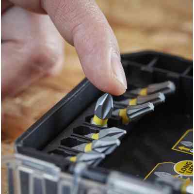 Набор бит Stanley FatMax, Phillips, Pozidriv, Torx, 2x Ph, L 25, 50 мм, 10 шт, кейс (STA88560) Винница