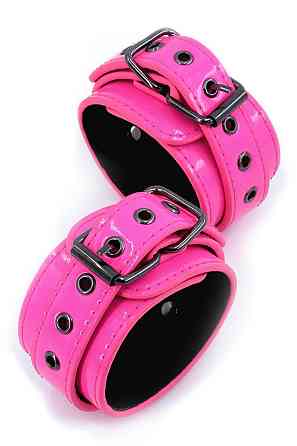 Окови NS Novelties ELECTRA WRIST CUFFS PINK Sex Aura Київ