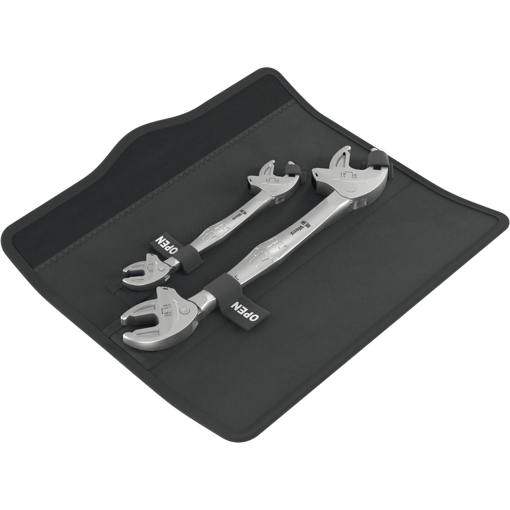 Набір універсальних двосторонніх ключів Wera 7-19мм 2шт, з автоматичним регулюванням, 6006 Joker 05020340001 Одеса - фото 2