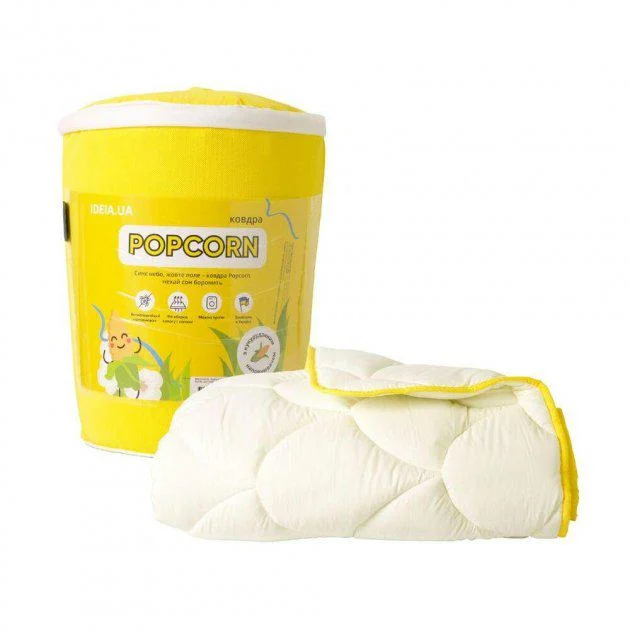 Одеяло IDEIA Popcorn с эксклюзивной выстебкой всесезонное 140х200 см (56860873) Черновцы - изображение 1