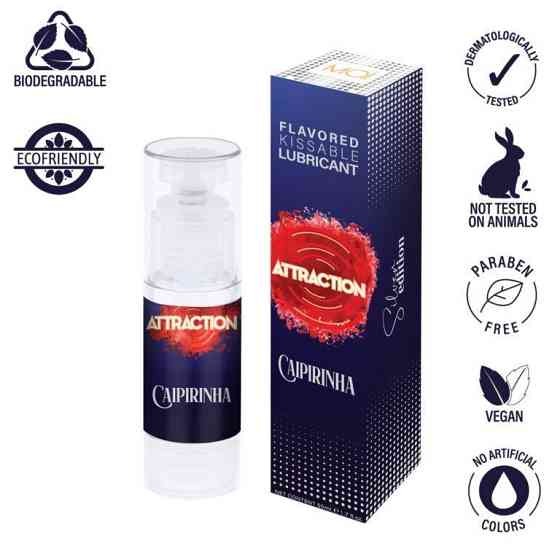 Розпродаж!!! Змазка для орального сексу MAI Attraction Caipirinha (50 мл) (термін 09.2026) Sex Aura Київ
