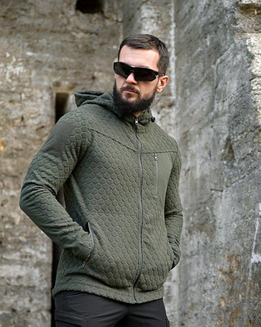 Тактична флісівка KM URBAN олива ПП7997 Одеса - фото 3