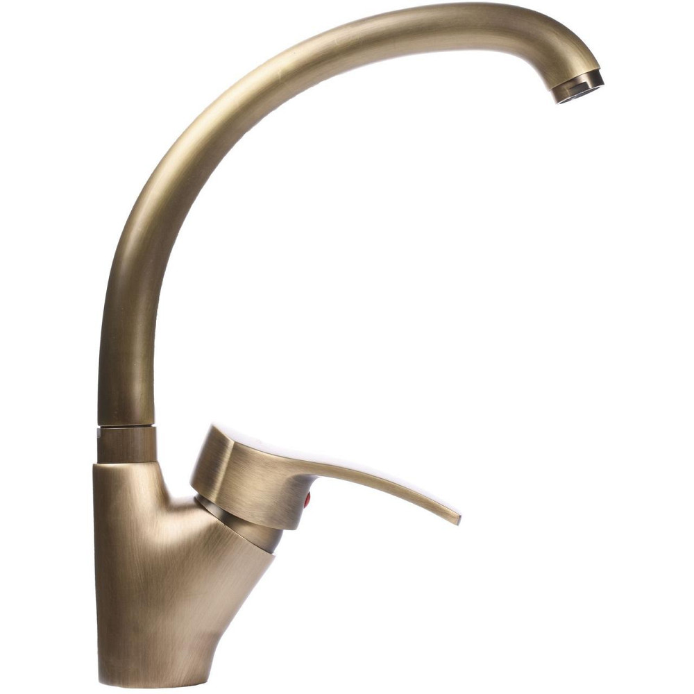 Смеситель для кухни Globus Lux QUEENSLAND GLQU-0203S-BIG-9-BRONZE (000019220) Киев - изображение 1