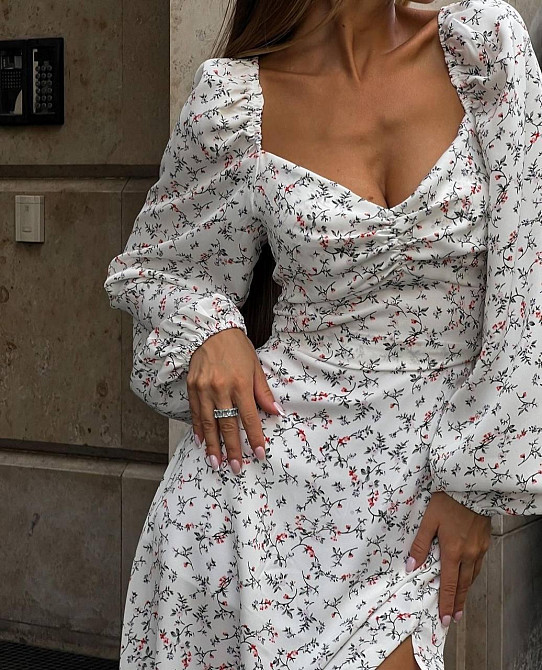 Жіноча романтична чарівність із розрізом софт 44/46 Одеса - фото 3