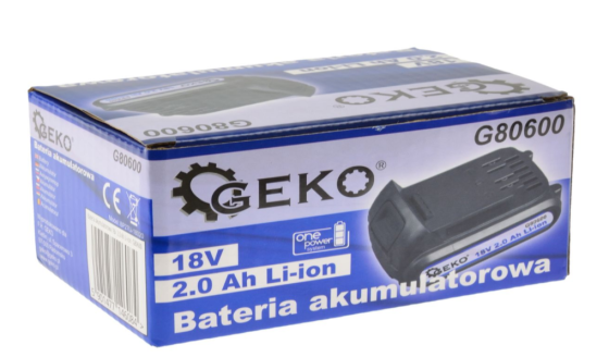 Акумулятор літій-іонний 18, 2.0 Ач GEKO G80600 Чернігів