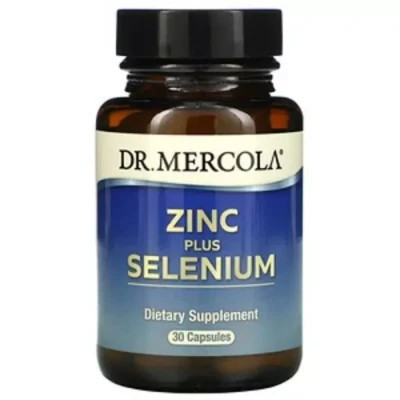 Минералы Dr. Mercola Цинк и Селен, Zinc plus Selenium, 30 капсул (MCL-03065) Винница - изображение 1